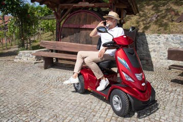 Scootmobiel Bluster (ST6) (4 wiel scootmobiel), Ophalen of Verzenden, Nieuw, Overige merken