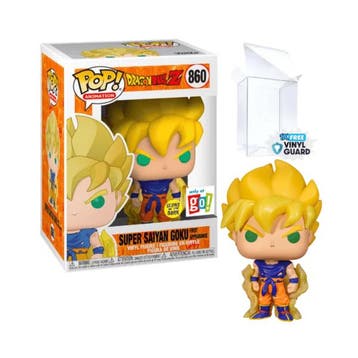 Funko Pop  DBZ  Super Saiyan Goku  860   Only at Go, Verzamelen, Verzenden, Nieuw
