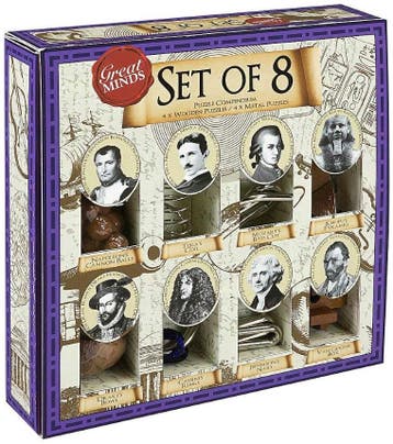 Great Minds Set of 8 | Professor Puzzle - Puzzels, Hobby en Vrije tijd, Denksport en Puzzels, Verzenden, Nieuw
