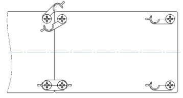 Tafel connector / koppeling / verbinder, Huis en Inrichting, Tafelonderdelen, Ophalen of Verzenden, Nieuw