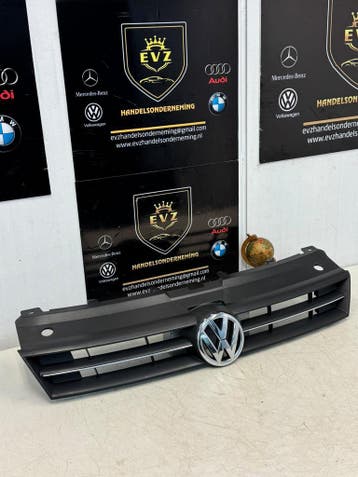 Grille VW Polo 6R bj.2010 art.6R0853651C zwart, Gebruikt, Voor, Volkswagen