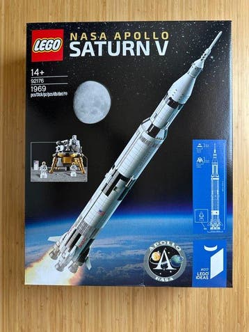 Lego Set - 92176 - NASA/ESA - NASA Apollo SATURN V, Nieuw