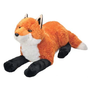 Wild Republic vos knuffel - pluche - 64 cm - rood - bosdier, Verzenden, Nieuw