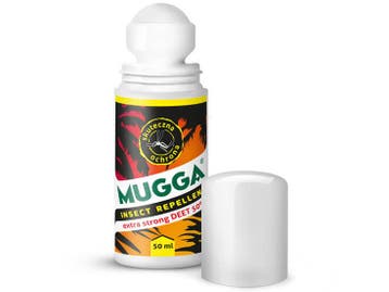 Mugga DEET 50% Roller 50 ml. - Karper XL, Verzenden, Nieuw, Overige typen