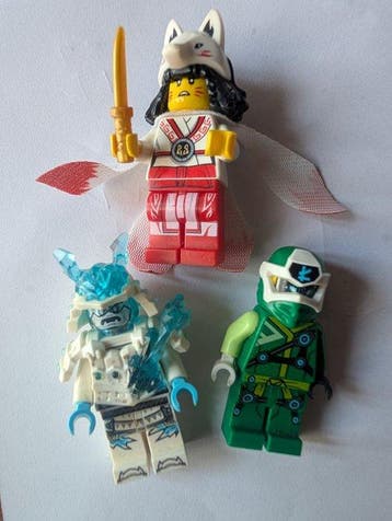 Lego Minifiguur - Njo519, njo521, njo522 - Ninjago - Castle, Nieuw