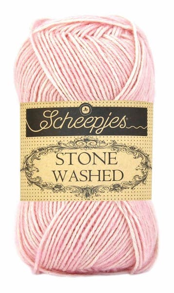 Scheepjes Stone Washed - 820 Rose Quartz - Katoen-mix Gare, Ophalen of Verzenden, Nieuw