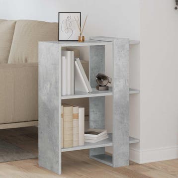 vidaXL Boekenkast 2-laags 52 x 25 x 71,5 cm Bewerkt hout, Huis en Inrichting, Kasten | Boekenkasten, Minder dan 50 cm, Verzenden