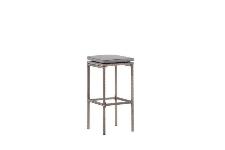 Barkruk Noud  Grijs Wicker  75cm  The Outsider, Tuin en Terras, Tuinstoelen, Verzenden