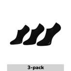 Nelson 3-Pack Sneakersokken sokken voor heren in het Zwart, Verzenden, Zwart, Overige typen, Nieuw