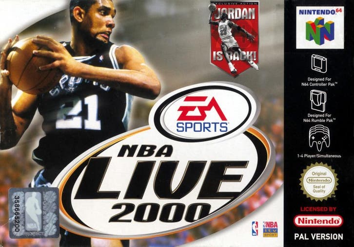 NBA Live 2000 (Losse Cassette) (N64 Games), Spelcomputers en Games, Games | Nintendo 64, Zo goed als nieuw, Ophalen of Verzenden
