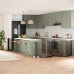 vidaXL Hondenhek inklapbaar 6 panelen 480 cm populierenhout, Verzenden, Nieuw