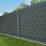 PVC Privacystrips - 4 stuks - Antraciet, Tuin en Terras, Schuttingen, Verzenden, Nieuw