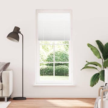 vidaXL Plissé rolgordijn 90x200 cm stofbreedte 89,4 cm, Verzenden, Nieuw, Wit