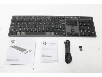 HP 720 - Draadloos Toetsenbord - Oplaadbaar - Multi-device -, Verzenden, Zo goed als nieuw, HP