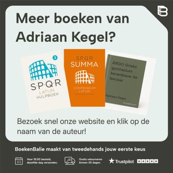 PHAROS Compendium Grieks gymnasium bovenbouw 9789492000507, Boeken, Verzenden, Zo goed als nieuw, Adriaan Kegel