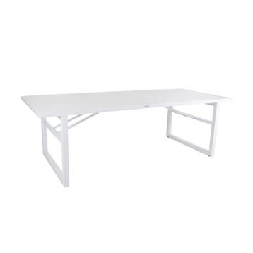 *WOONWINKEL* Lavis Alure Tuintafel Aluminium 230 Wit, Tuin en Terras, Tuinsets en Loungesets, Verzenden, Nieuw