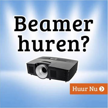 Complete Filmavond Pakket Huren - Beamer + Geluid + Scherm, Ophalen, Nieuw, DLP, Full HD (1080)