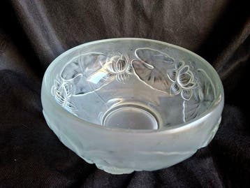 barolac - Josef Inwald - Schaal - Glas - Waterlelies, Antiek en Kunst
