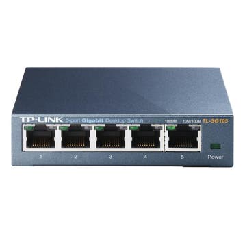 Nieuwe TP-Link TL-SG105 met garantie, Computers en Software, Netwerk switches, Ophalen of Verzenden, Nieuw