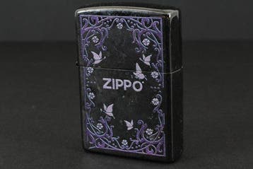 Zippo - windproof / Floral & Butterfly - Zakaansteker -, Nieuw