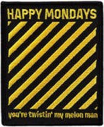 Happy Mondays - Twistin My Melon - Patch, Ophalen of Verzenden, Nieuw, Kleding