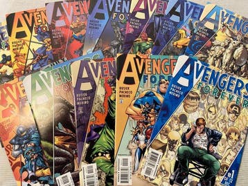 Avengers Forever (1998 Series) # 1 / 12 Complete Series!, Boeken, Nieuw