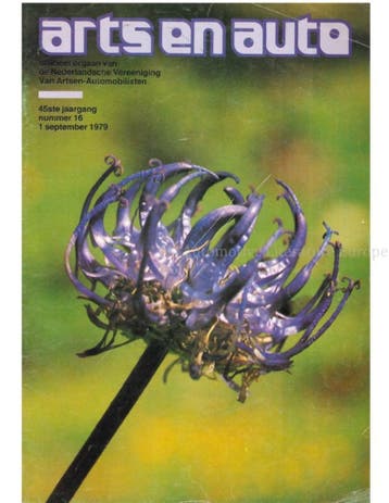 1979 ARTS EN AUTO MAGAZINE 16 NEDERLANDS, Nieuw, Author