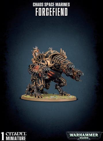 Forgefiend - Chaos Space Marines, Ophalen of Verzenden, Nieuw