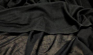 Luxury Curtain Made in Italy – Nero Profondo Ignifugo CS – H