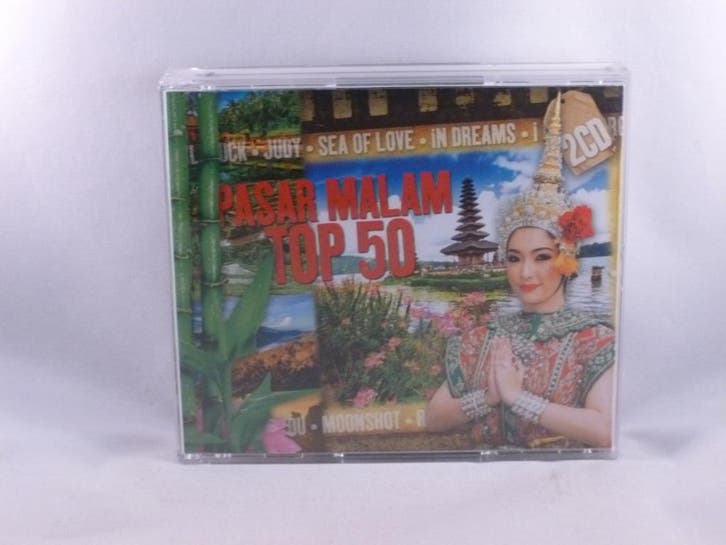 Pasar Malam Top 50 (2 CD), Cd's en Dvd's, Cd's | Wereldmuziek, Zo goed als nieuw, Verzenden