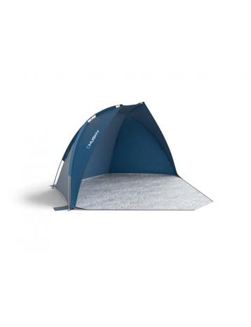 Husky compacte strandtent Blum 2 Plus - Blauw (Shelter tent), Caravans en Kamperen, Tenten, Verzenden, Nieuw, Tot en met 2