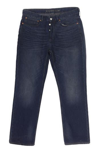 Denham Broek in maat W36 L34 Blauw, Verzenden, Zo goed als nieuw, Blauw, Denham