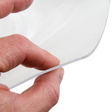 Transparant Raamzeil PVC per meter - Dikte:  - Breedte: 220c, Ophalen of Verzenden, Nieuw