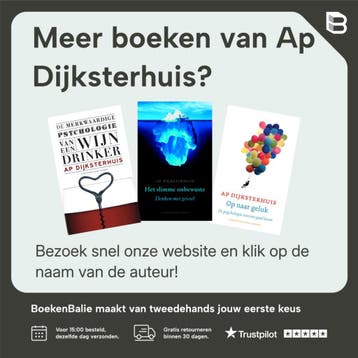 Het slimme onbewuste - Ap Dijksterhuis 9789035139435, Verzenden, Gelezen, Ap Dijksterhuis