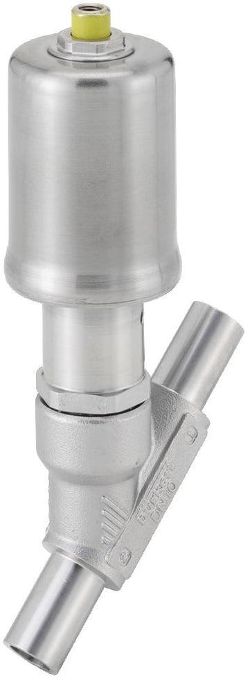 Klem DN 25 NC Pneumatische Vrijstroomafsluiter RVS- 2060 -, Verzenden, Nieuw