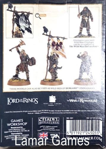 Hill Tribesmen Commanders - Middle Earth SBG (Warhammer, Hobby en Vrije tijd, Ophalen of Verzenden, Nieuw