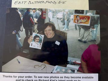Gesigneerde foto Richard Kiel (Jaws/James Bond), Ophalen of Verzenden, Nieuw, Film, Foto of Kaart