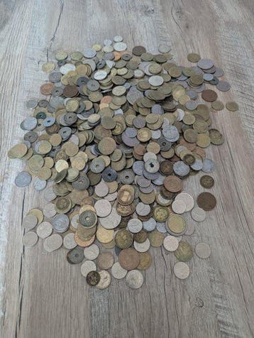 Frankrijk. Lot de 3 kgs de monnaie française (Zonder