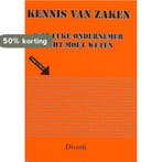 Kennis Van Zaken 9789086710027 G. van Ginkel, Verzenden, Zo goed als nieuw, G. van Ginkel