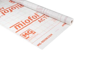 Miofol Active klimaatfolie 1.50x30mÂ¹ (=45 mÂ²), Nieuw, Overige materialen, 15 m² of meer, Dakisolatie