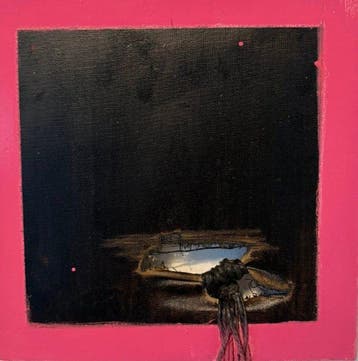 Alina Ditot (1980) - Quadrato nero A 2015