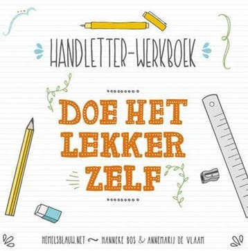 Handletter-werkboek Doe het lekker zelf - Hanneke Bos, Verzenden, Gelezen, Hanneke Bos