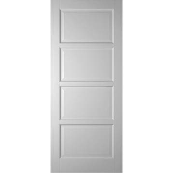 Weekamp binnendeur WK6514-A1 93x231,5 (Wit, Stomp), 80 tot 100 cm, 215 cm of meer, Binnendeur, Nieuw