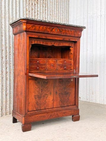 Secrétaire à abattant - Klepbureau, klepburo, bureau, buro,, Antiek en Kunst
