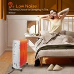 Olieradiator - 2300W Heater - Elektrische kachel - met Therm, Verzenden, Zo goed als nieuw