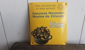 Prins & Dingemanse - Reclamebord - Metaal
