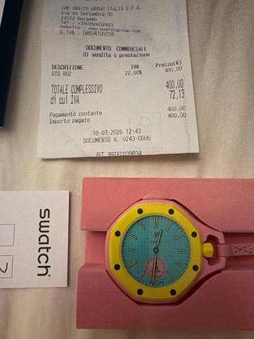 Swatch - SSX03J100N - Zonder minimumprijs - SSX03J100N -, Nieuw