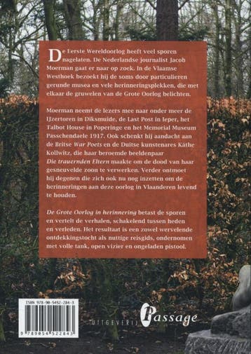 De grote oorlog in herinnering 9789054522843 Jacob Moerman, Boeken, Verzenden, Gelezen, Jacob Moerman