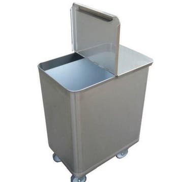 Meelwagen | 125 Liter | RVS | 395x610x(h)725 mm, Verzenden, Nieuw in verpakking