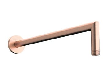 Veiling - Nobili douchearm wand 35cm oud koper, Nieuw